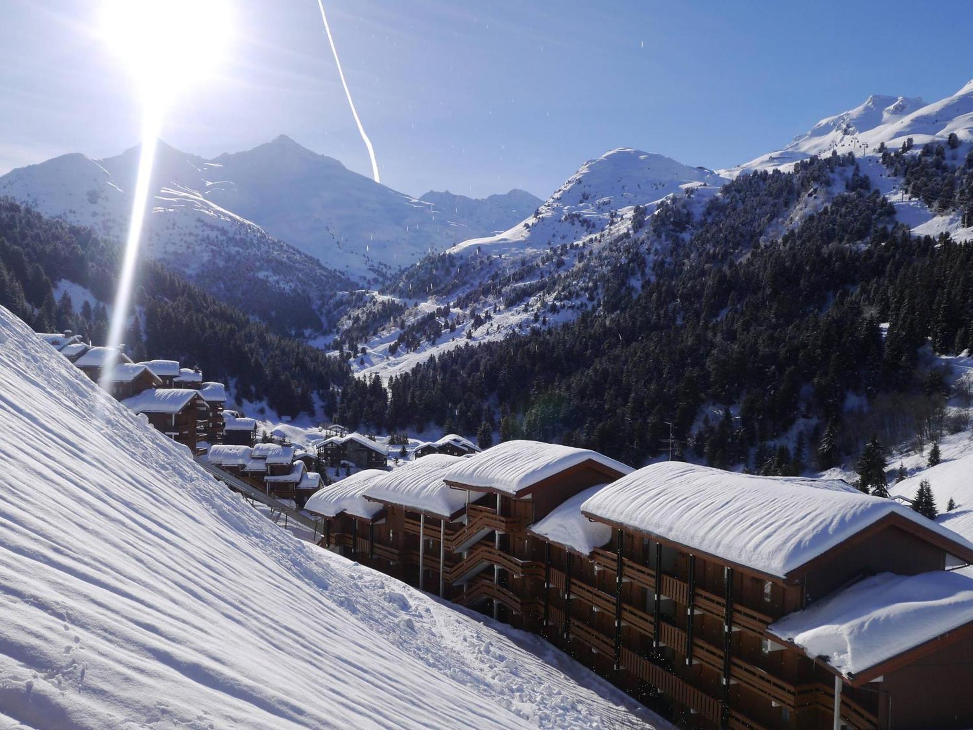 Charmant Appartement Avec Balcon, Wifi Et Ascenseur A Meribel - Fr-1-355-14 Εξωτερικό φωτογραφία