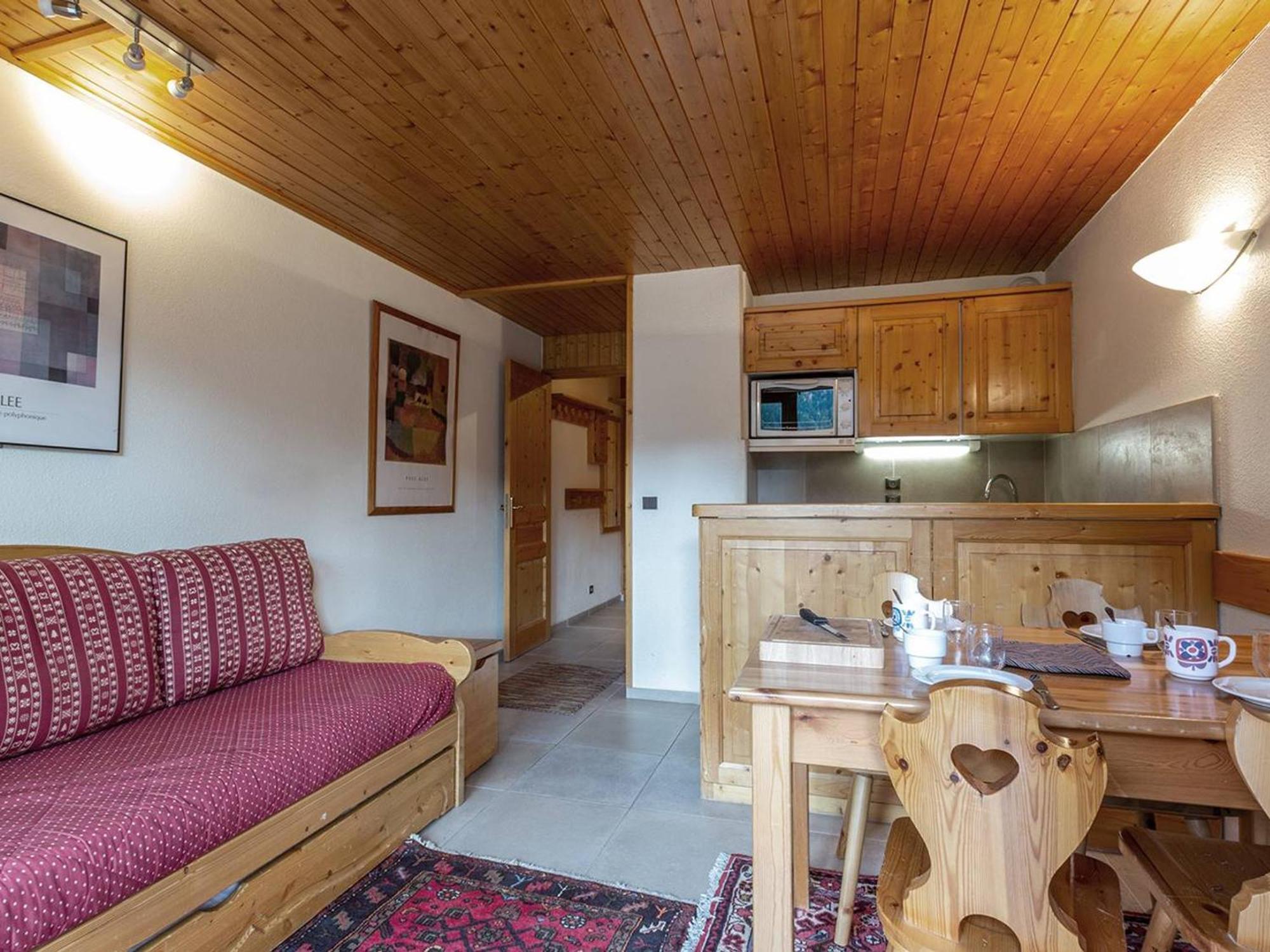 Charmant Appartement Avec Balcon, Wifi Et Ascenseur A Meribel - Fr-1-355-14 Εξωτερικό φωτογραφία